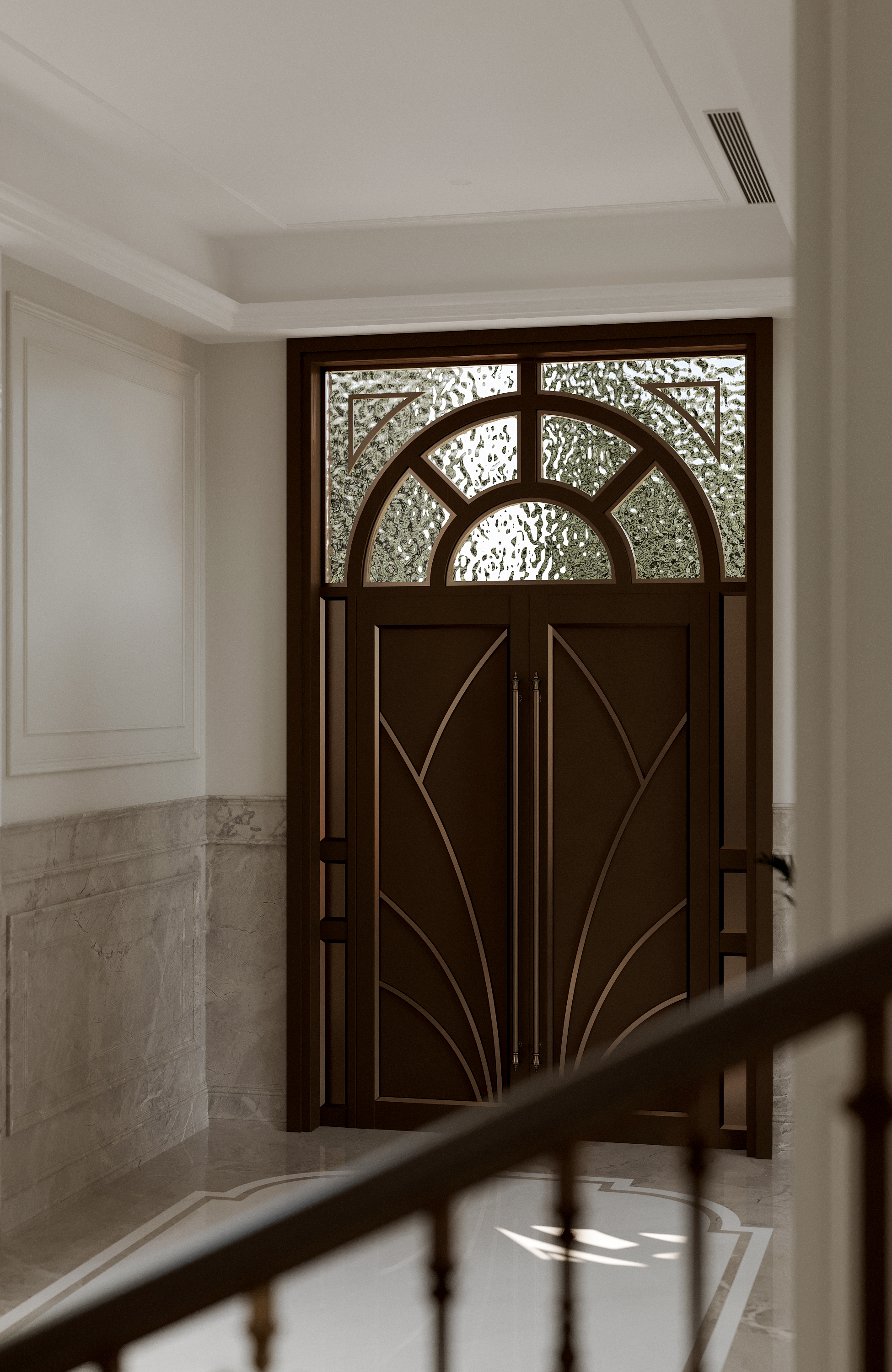 法式别墅设计丨中国惠州丨梯云空间设计-32