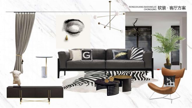 现代轻奢智能爱巢，80m²蜕变 170m²协信春山台设计案例-36