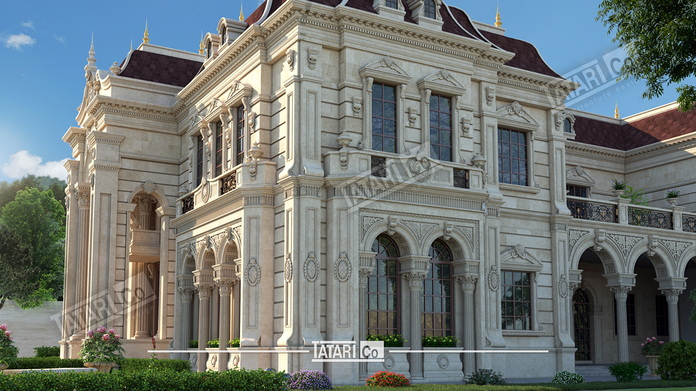 沙特阿拉伯王室宫殿外立面设计-10