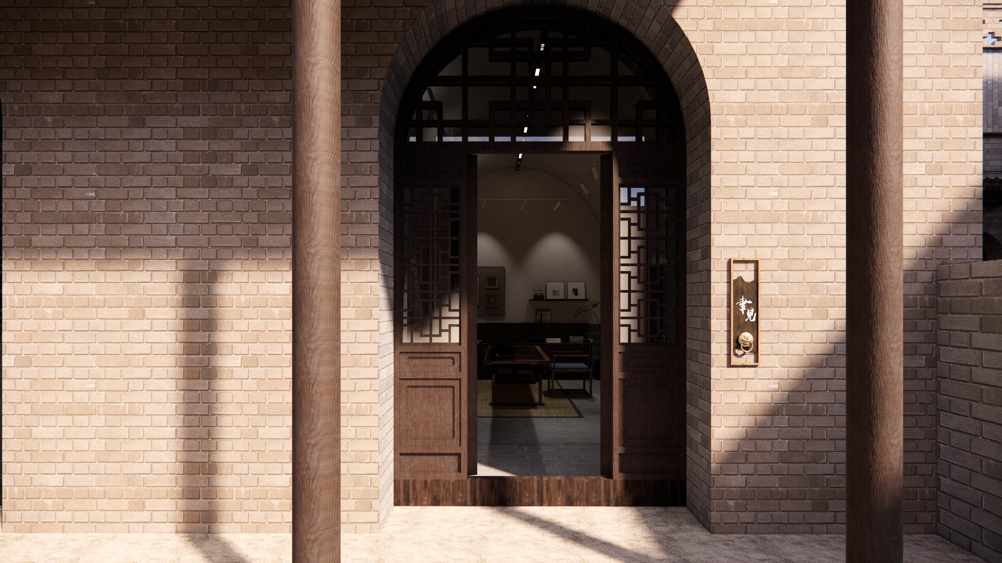 窑洞美学空间设计——书房场景-8