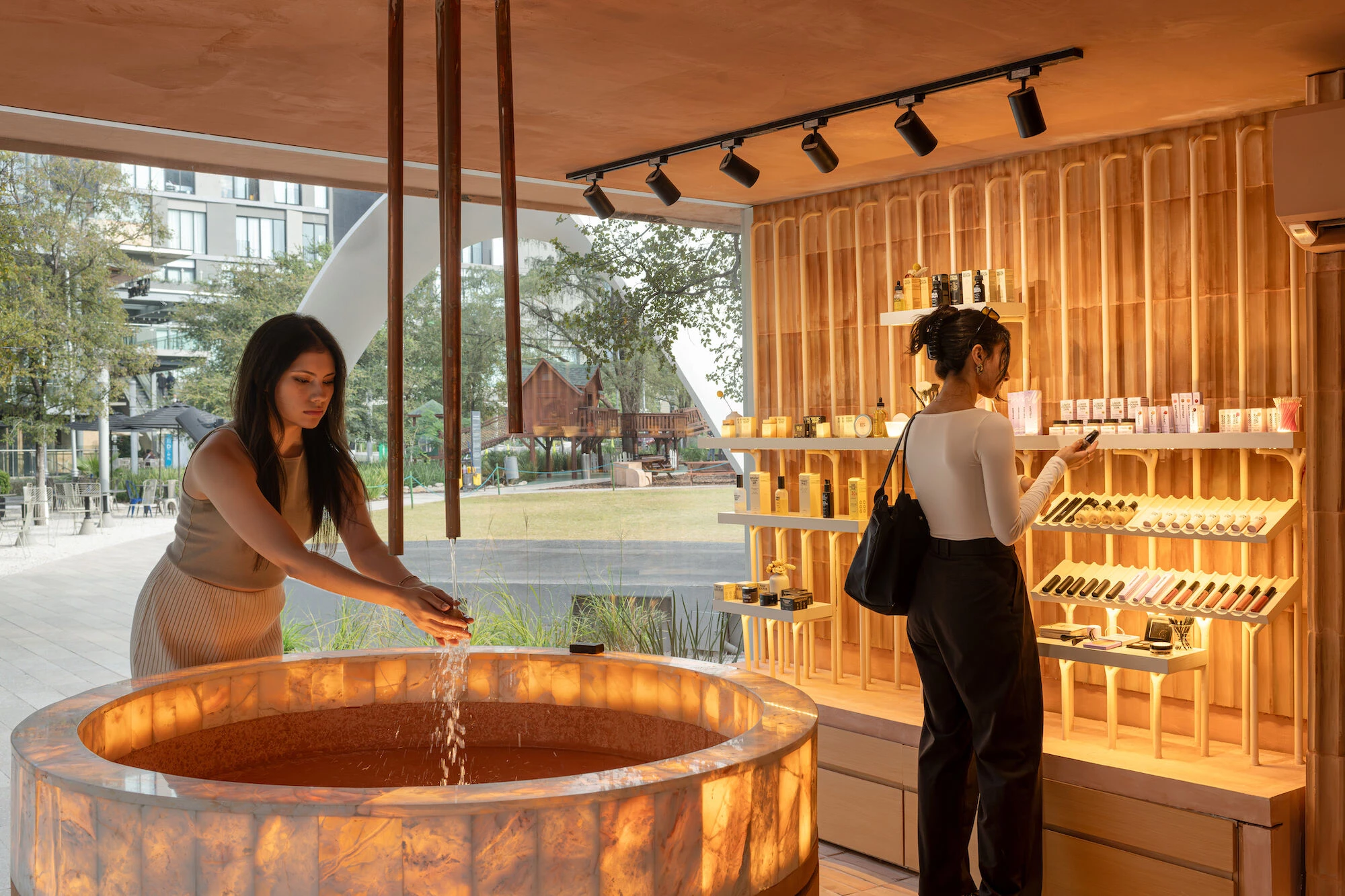 Tienda AHAL arboleda 化妆品店丨墨西哥丨RAG Arquitectos-27