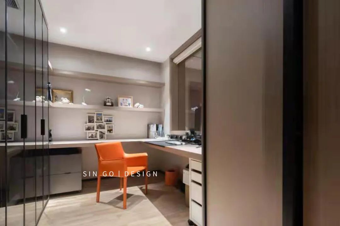 世茂湖滨现代温馨之家丨星杰国际设计-52