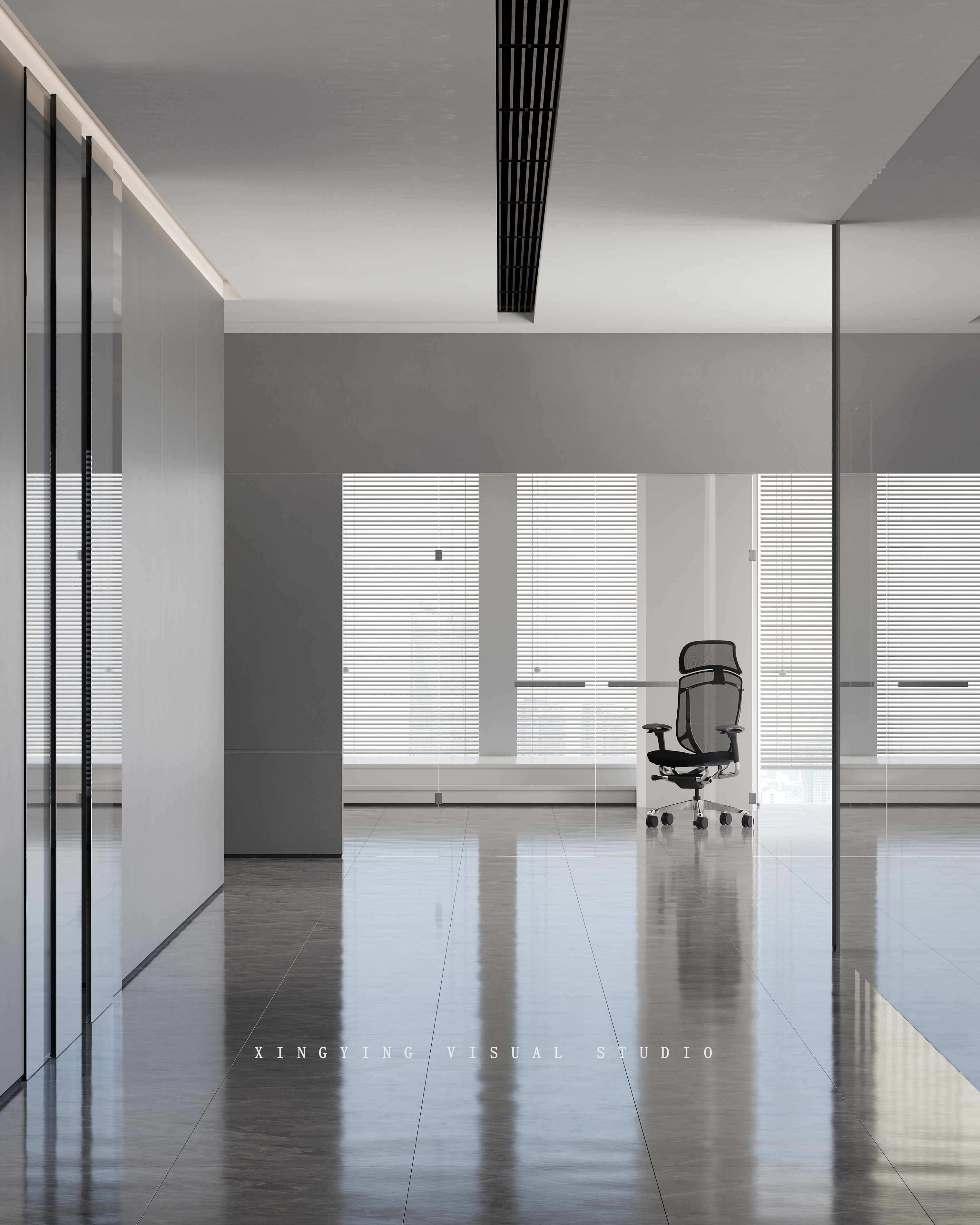 办公空间·CR 渲染-19