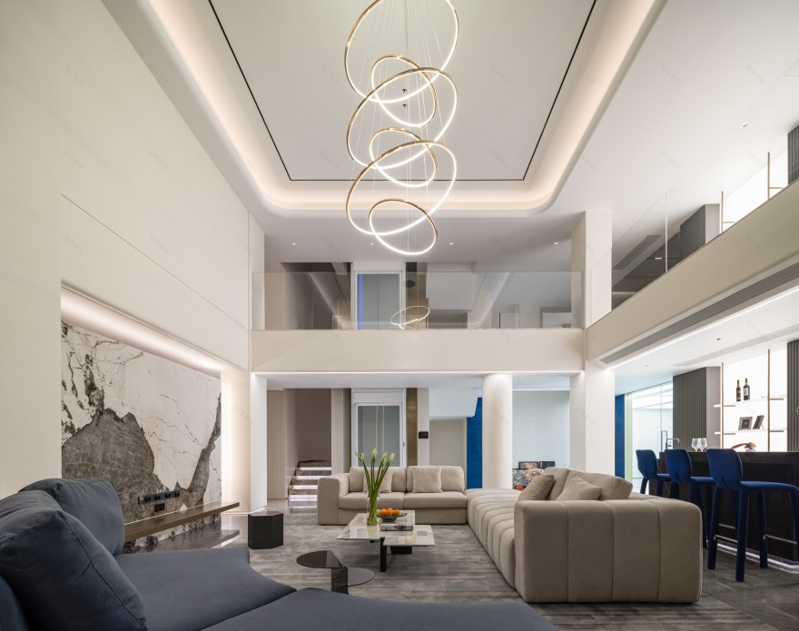 666㎡翡翠城翠湖苑,演绎多代共居的生活日常丨中国杭州丨力设计-37