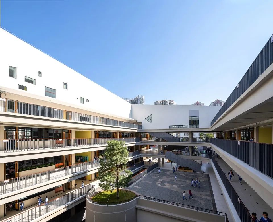 新作｜深圳石厦小学：都市合院校园-59