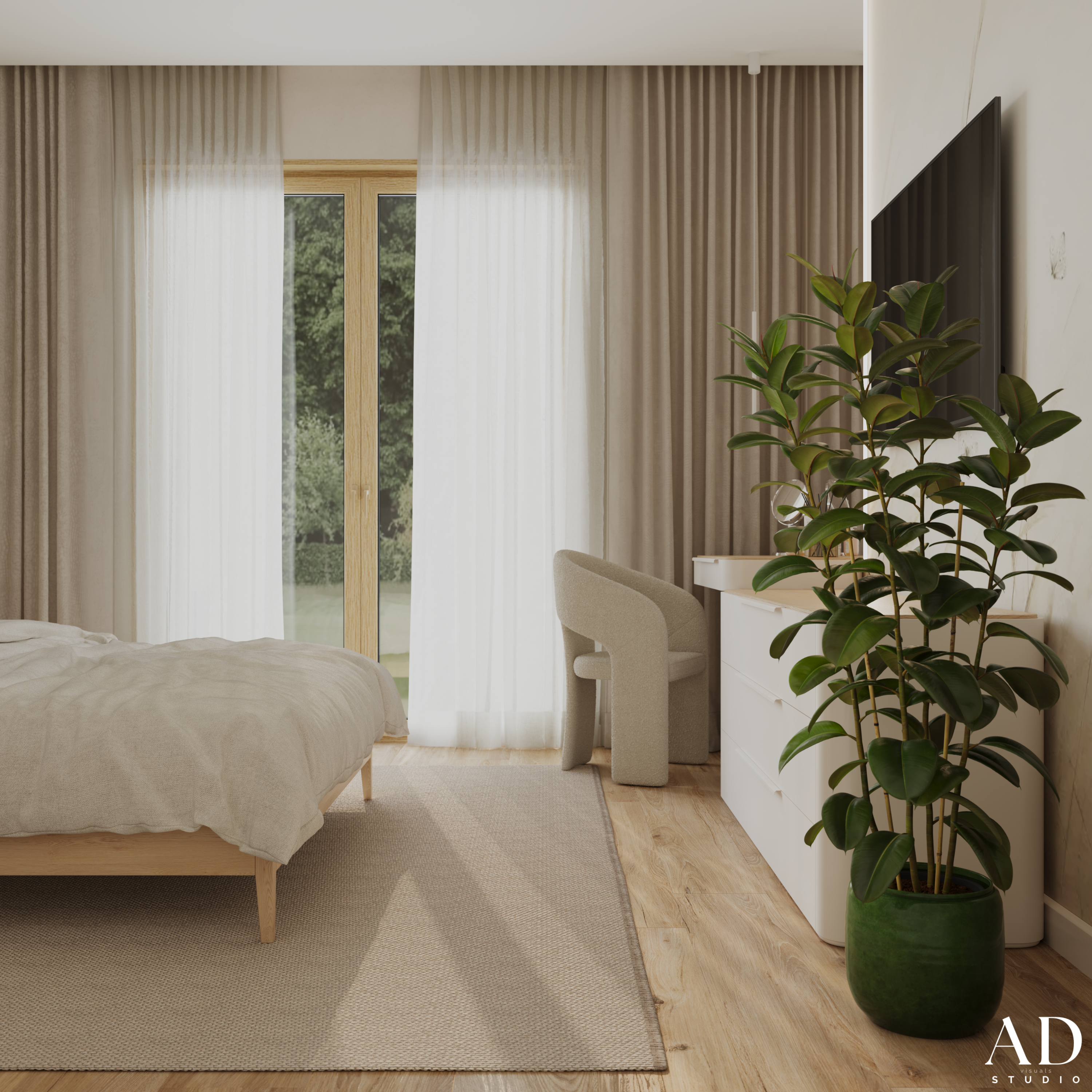 16 m² Bedroom — Soft Natural Inspired-6