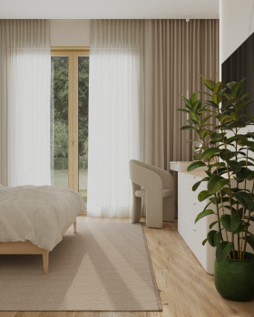 16 m² Bedroom — Soft Natural Inspired