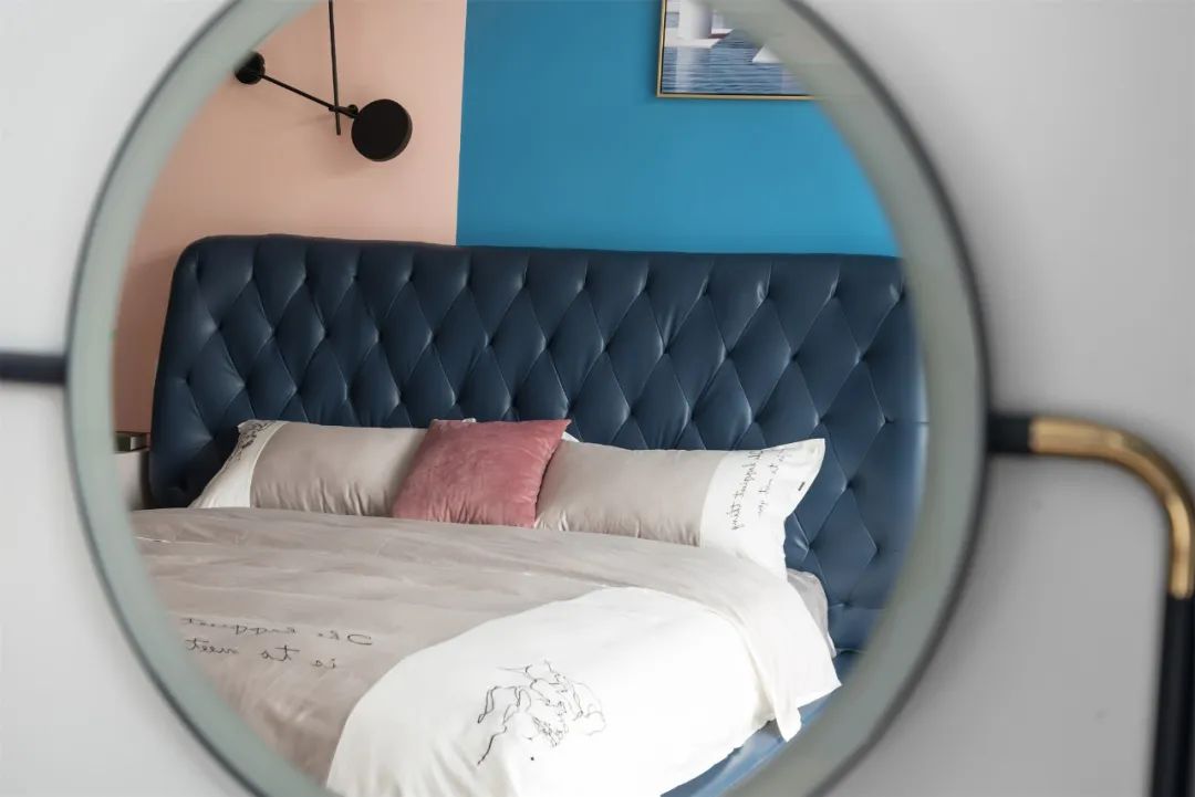 一套房改两套，全屋十几种颜色还想让客厅"裸奔"  | 南也设计-41