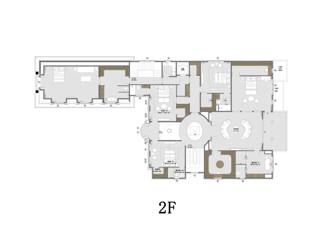P.W.璞物设计丨多伦多1300㎡独栋别墅，雕花琢韵墅写人生-147