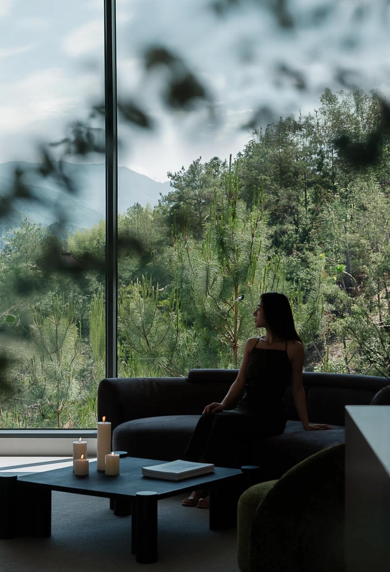 【山水的回响】一场自然栖居的诗意复兴丨中国浙江丨里厘空间设计-6