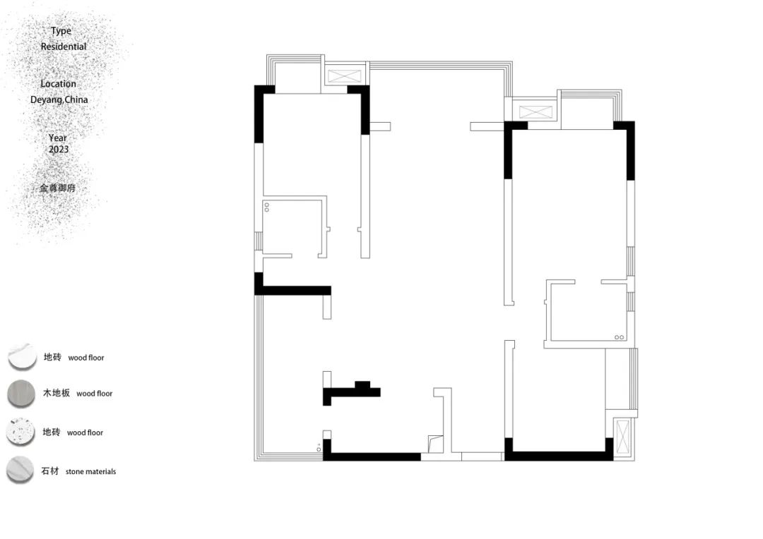 德阳金尊御府法式轻奢家居设计丨中国德阳丨憬致设计事务所-25
