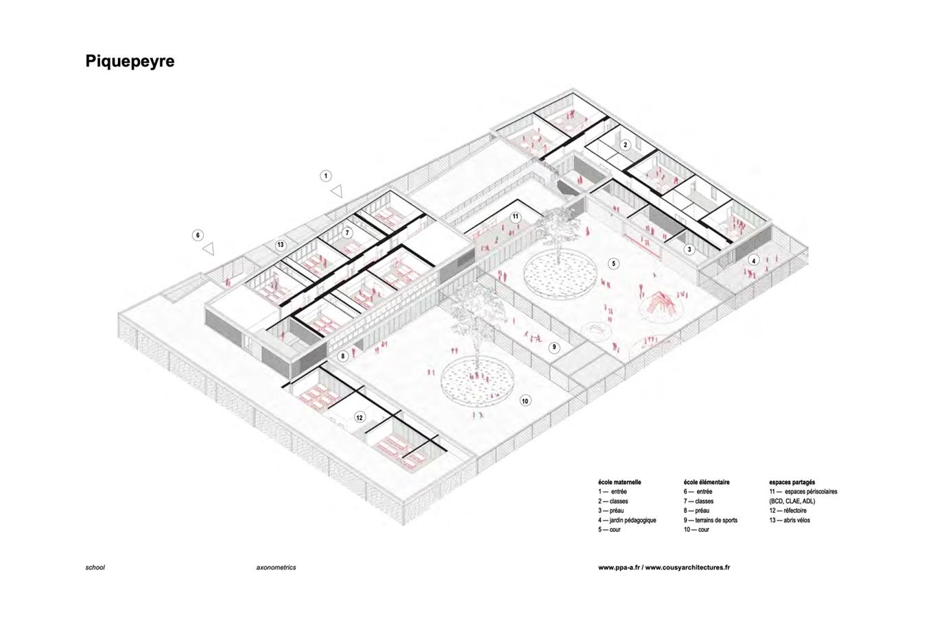 树立标杆的中小学乡村学校设计丨法国图卢兹丨戈者设计-35