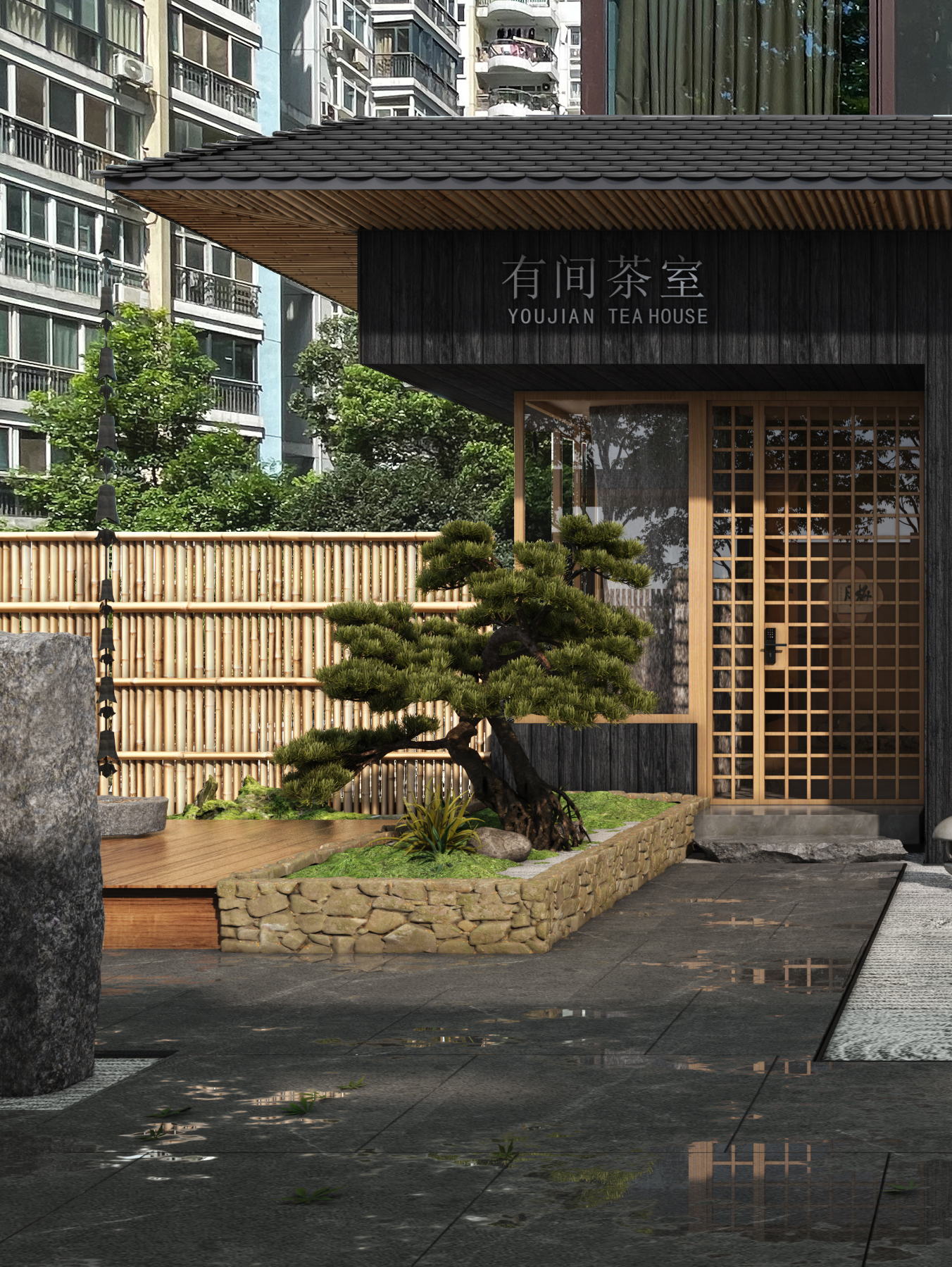 有间茶室丨中国武汉丨知白设计研究室-6