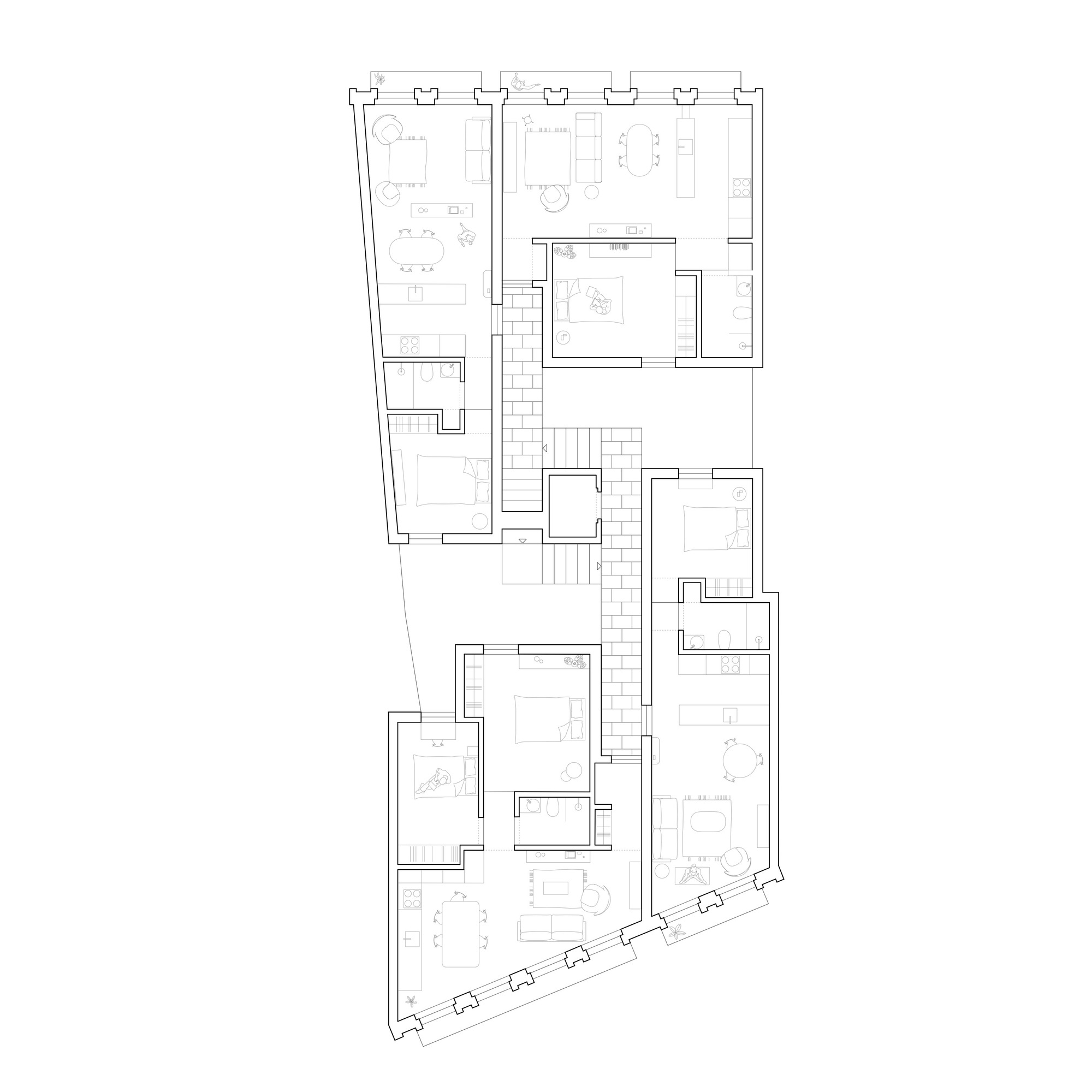 西尔维拉将军大楼丨葡萄牙波尔图丨ATA Atelier Tiago Antero-44