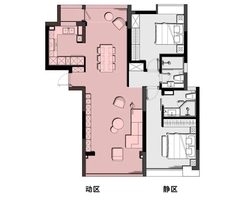 家居动线规划丨山水-37