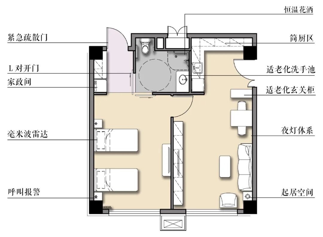 HSD作品丨画境栖居——北京康养·颐寿嘉园（空港）-151