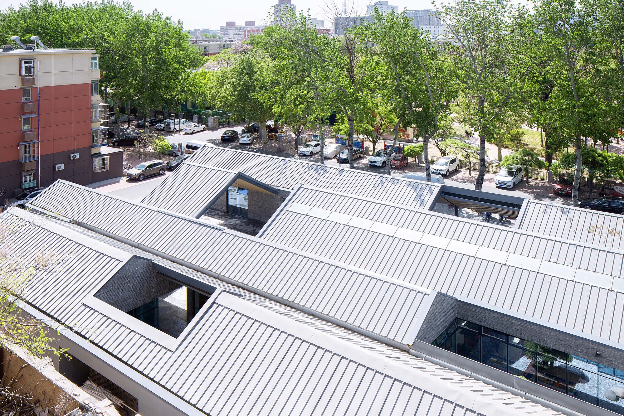 大屋顶下的庭院市场丨中国北京丨BIAD-21