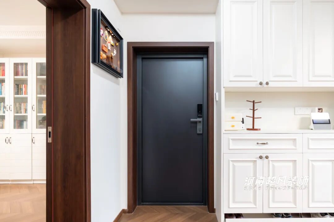 完工首发丨管城区金城街30号院，123㎡老房翻新，美式复古设计，优雅低调绽放-42