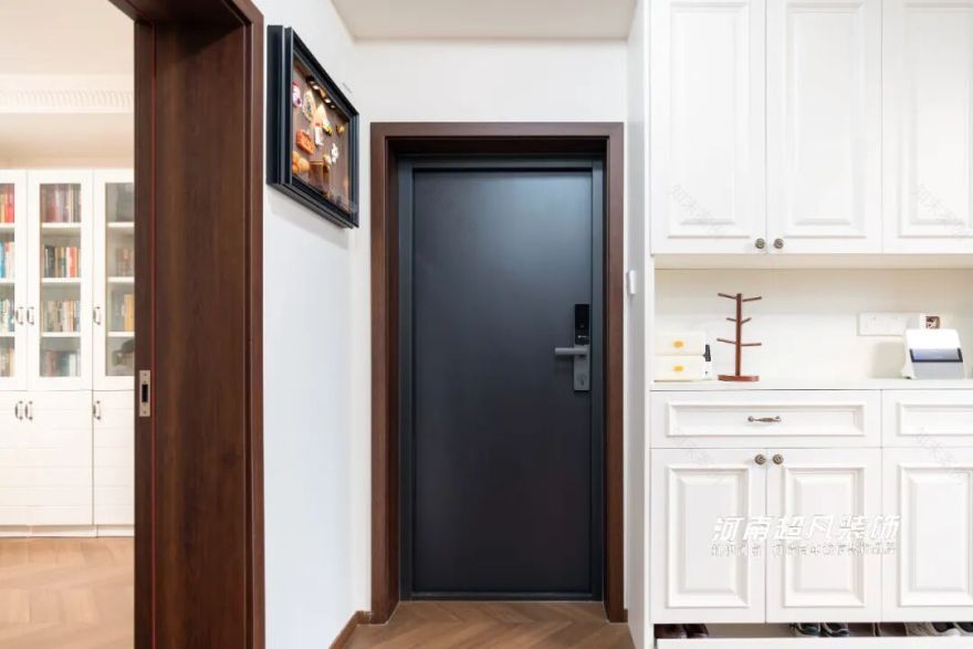 完工首发丨管城区金城街30号院,123㎡老房翻新,美式复古设计,优雅低调绽放-42