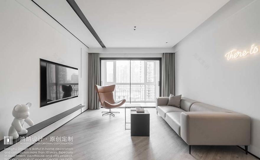 简约灰白空间,展现现代生活品质-10