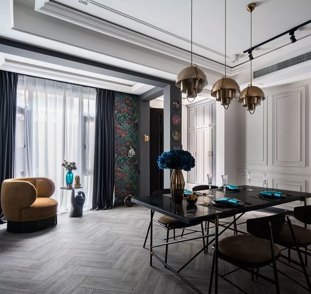 80后辣妈的魔性装修，280㎡摩登现代  韩鸣-16