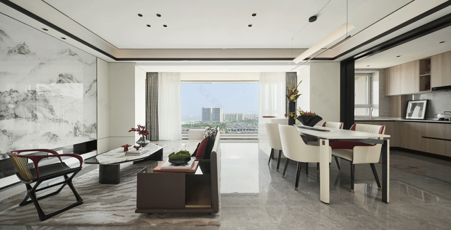 威高润和花园四期样板间C021003,C021004户型丨中国威海丨EASE艺烁国际空间设计-8