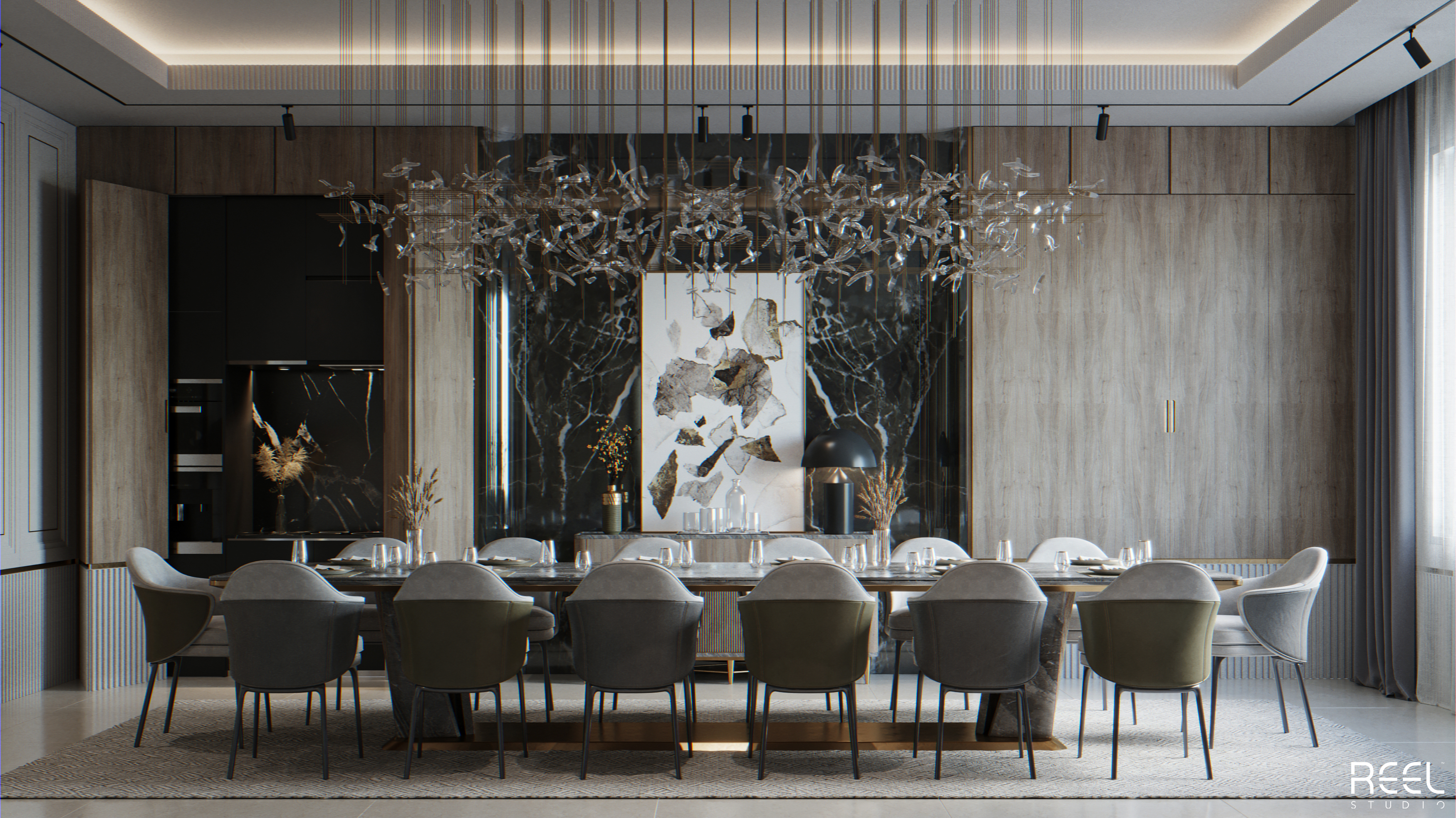 Luxury Home Front (Entrance&Dining)-2