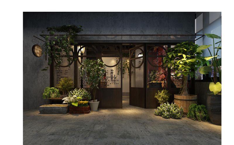 山城故事 | 周守群打造西安粉巷 480 平米时尚火锅空间-13