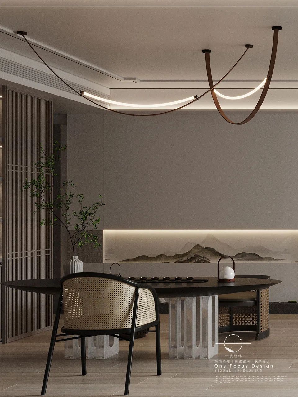 墨雅新中式住宅丨中国深圳丨一度经纬-19