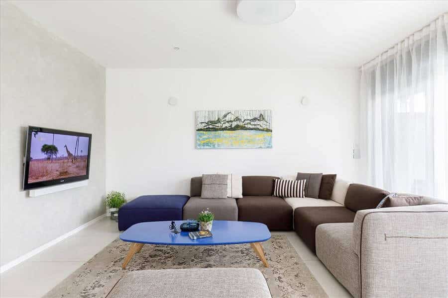 ראש העין6居室私人住宅室内设计丨מיכל גרינברג פוקס-3