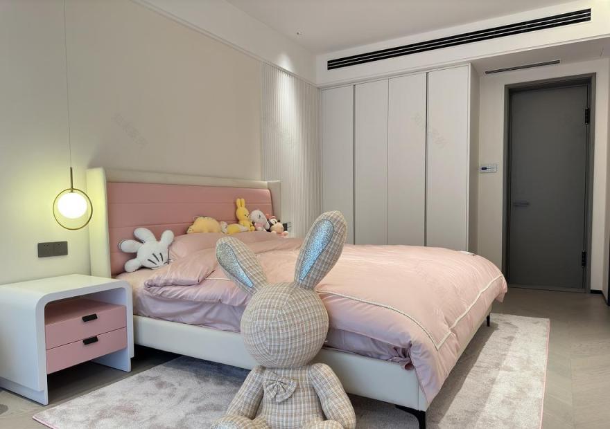 轻奢有度,浪漫刚好·浙江嘉兴大平层室内设计案例丨中国嘉兴-29