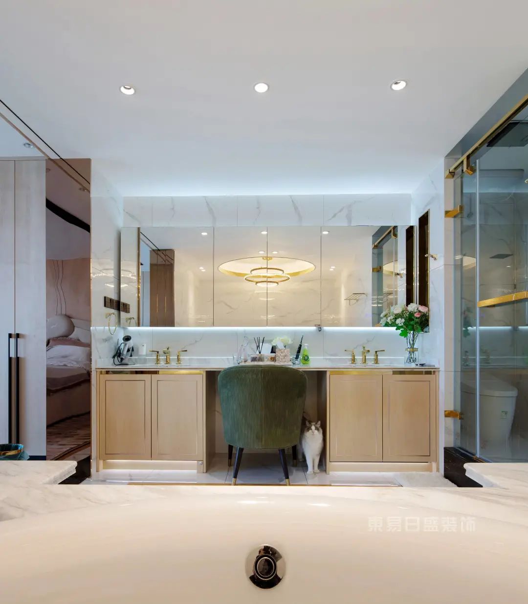 330㎡都市大平层,全景落地窗,在美景中感受春日好时光-58