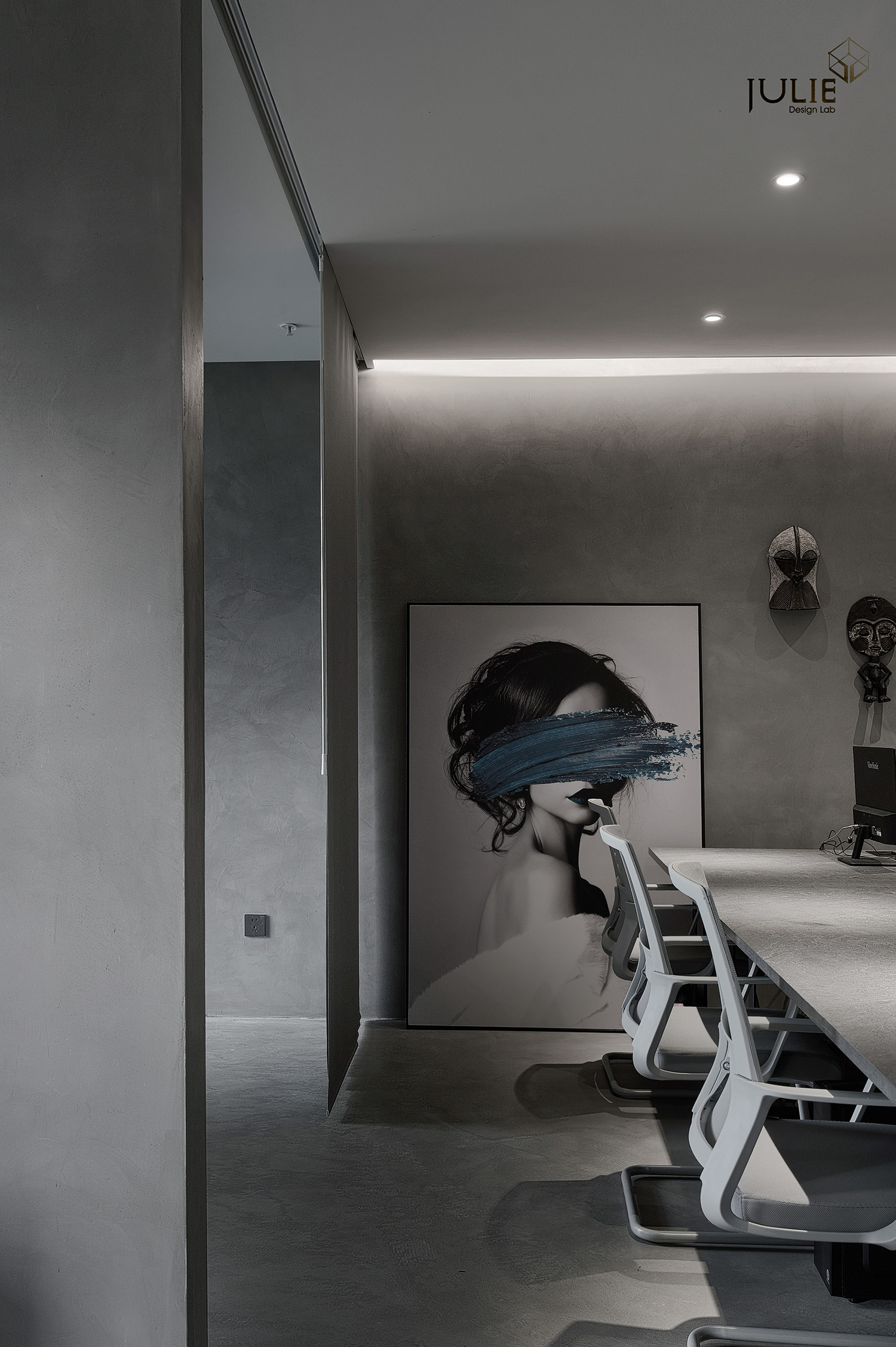 滨江分公司打造高级灰神秘空间-25