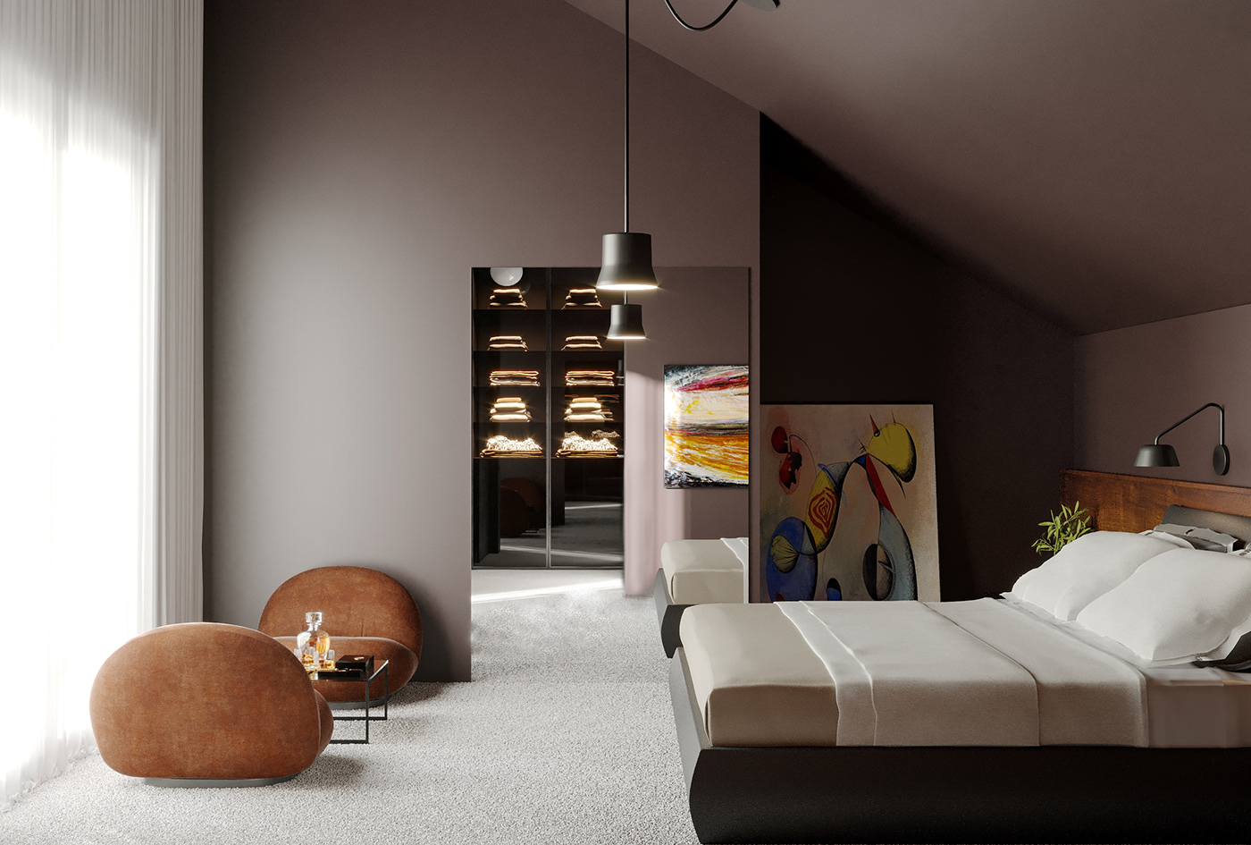 质感空间 高级的氛围感！-9