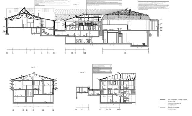 莫斯科运输博物馆（康斯坦丁·梅尔尼科夫车库改造）丨俄罗斯莫斯科丨尤里·格里戈良,AB梅加诺姆-44