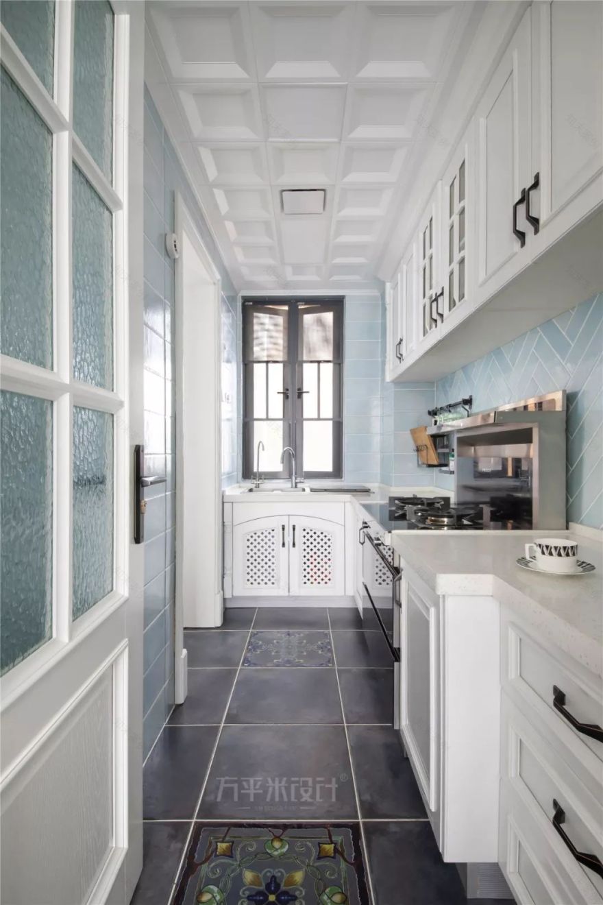 方平米设计 | 现代美式实景新作《相遇缇香》-42