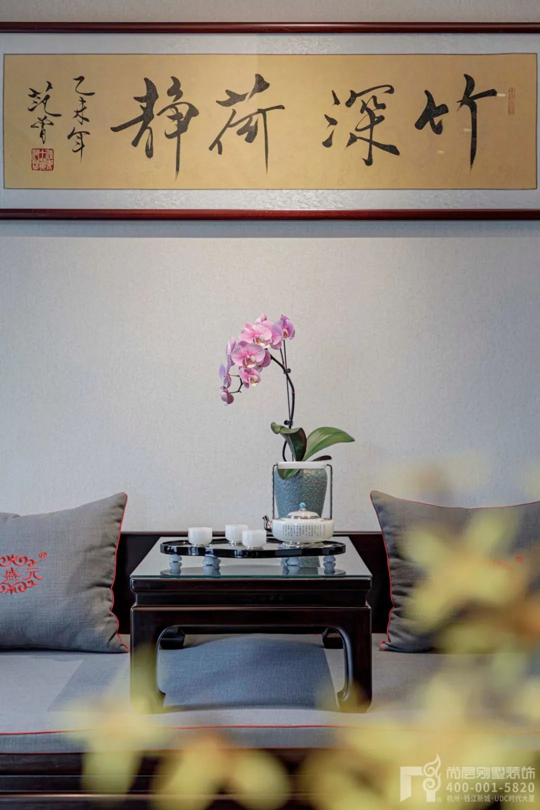 新中式别墅丨中国杭州丨尚层别墅装饰-41