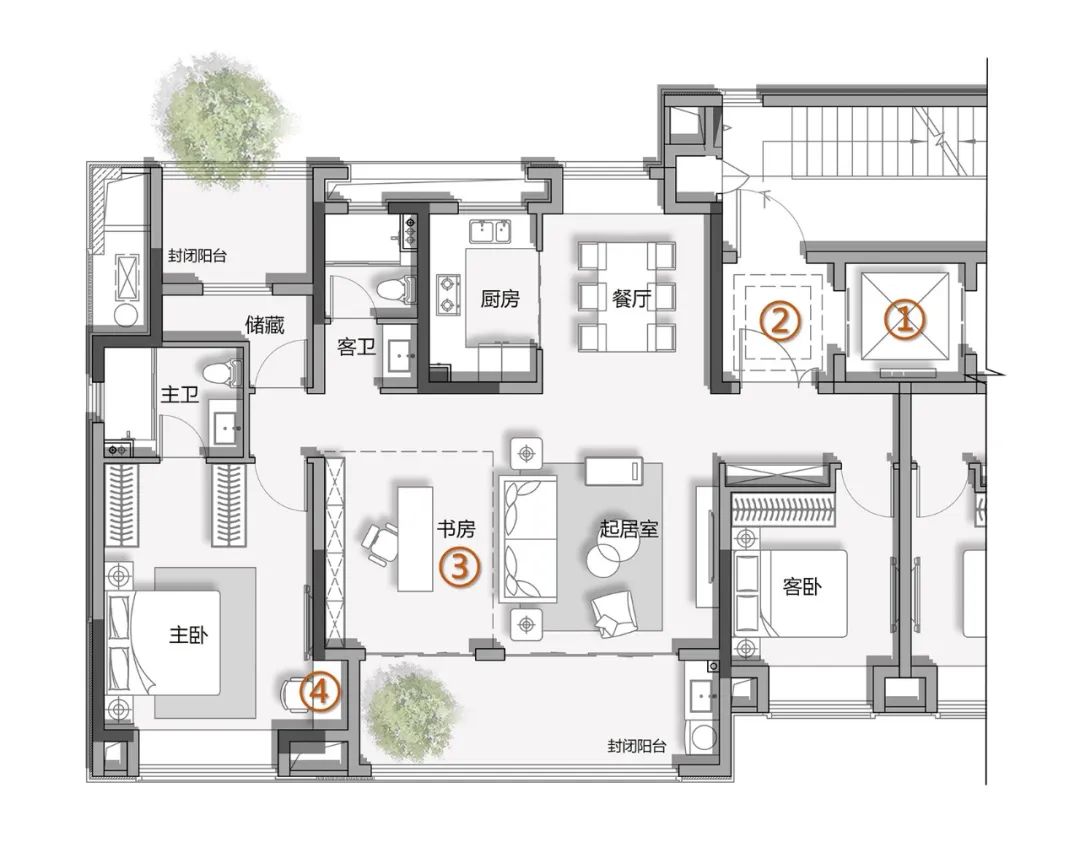 合肥融创澜岸里丨中国合肥丨上海中房建筑设计有限公司-46