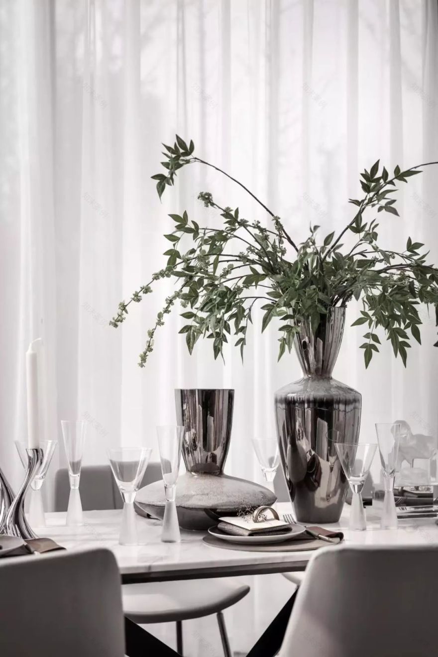 中南樾府别墅样板间,典雅东方风情! 涟漪设计-29