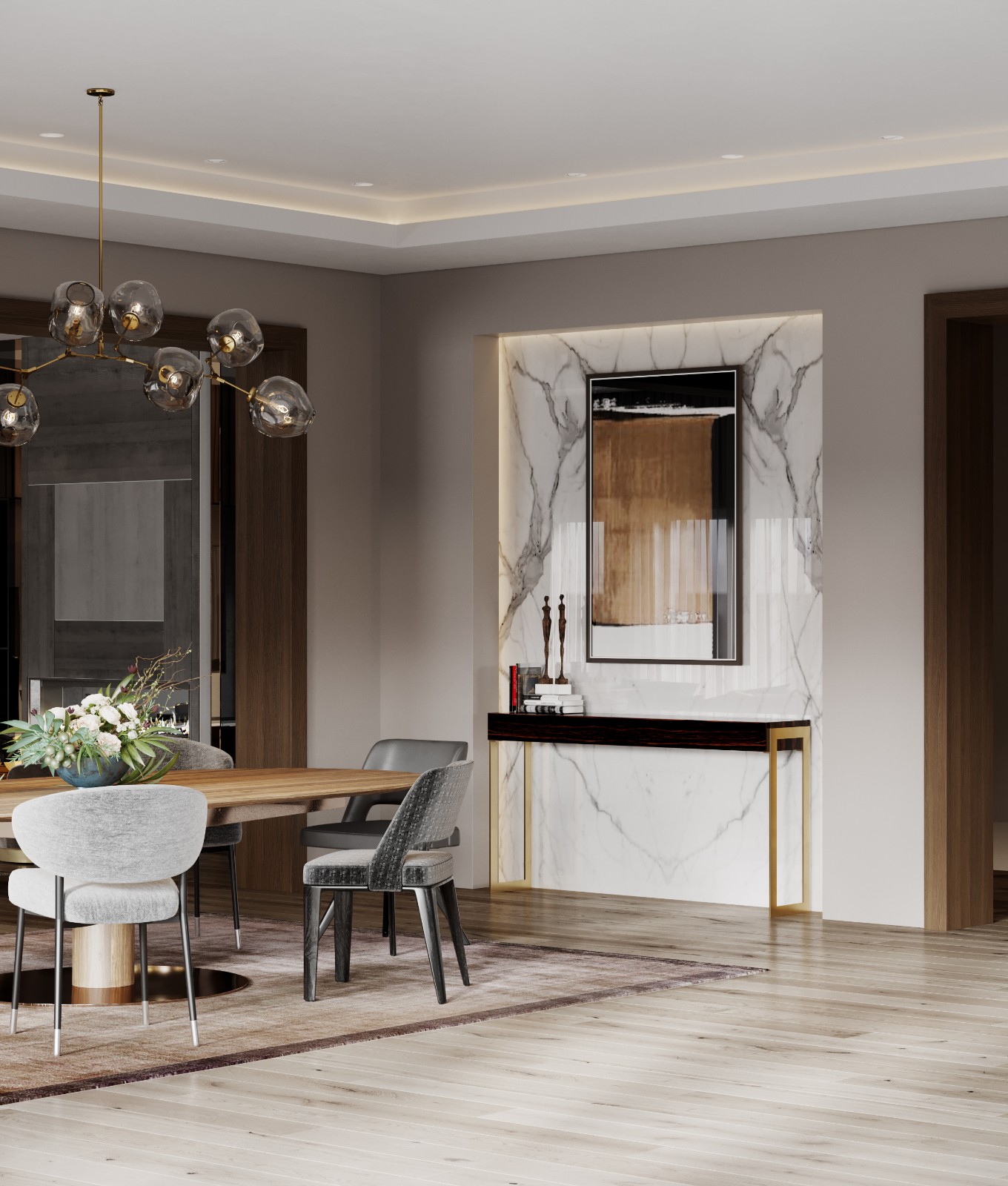 “高级灰+棕”加拿大品质别墅  Maxim Tsiabus-7