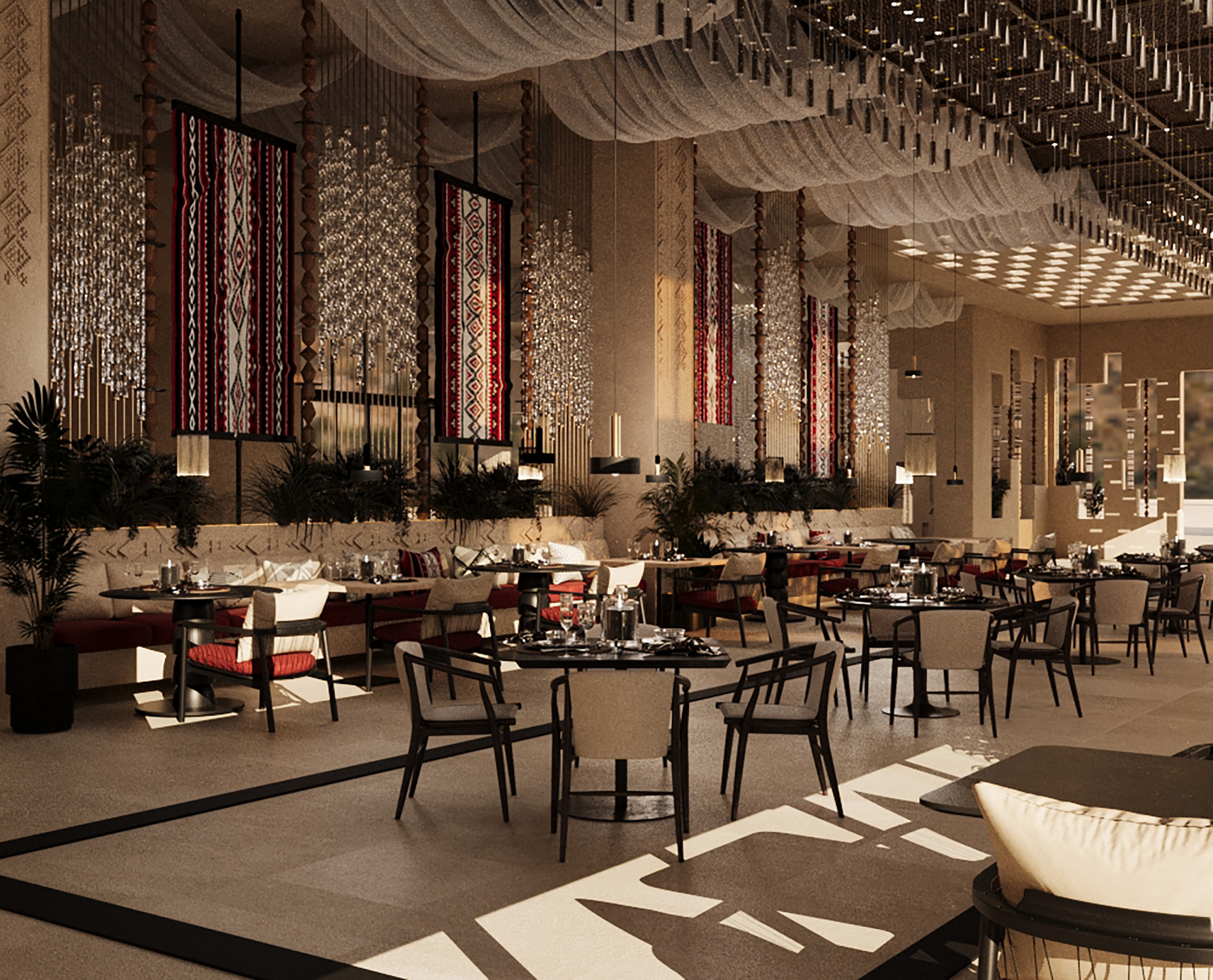 Restaurant Inspired By Najdi Style-8