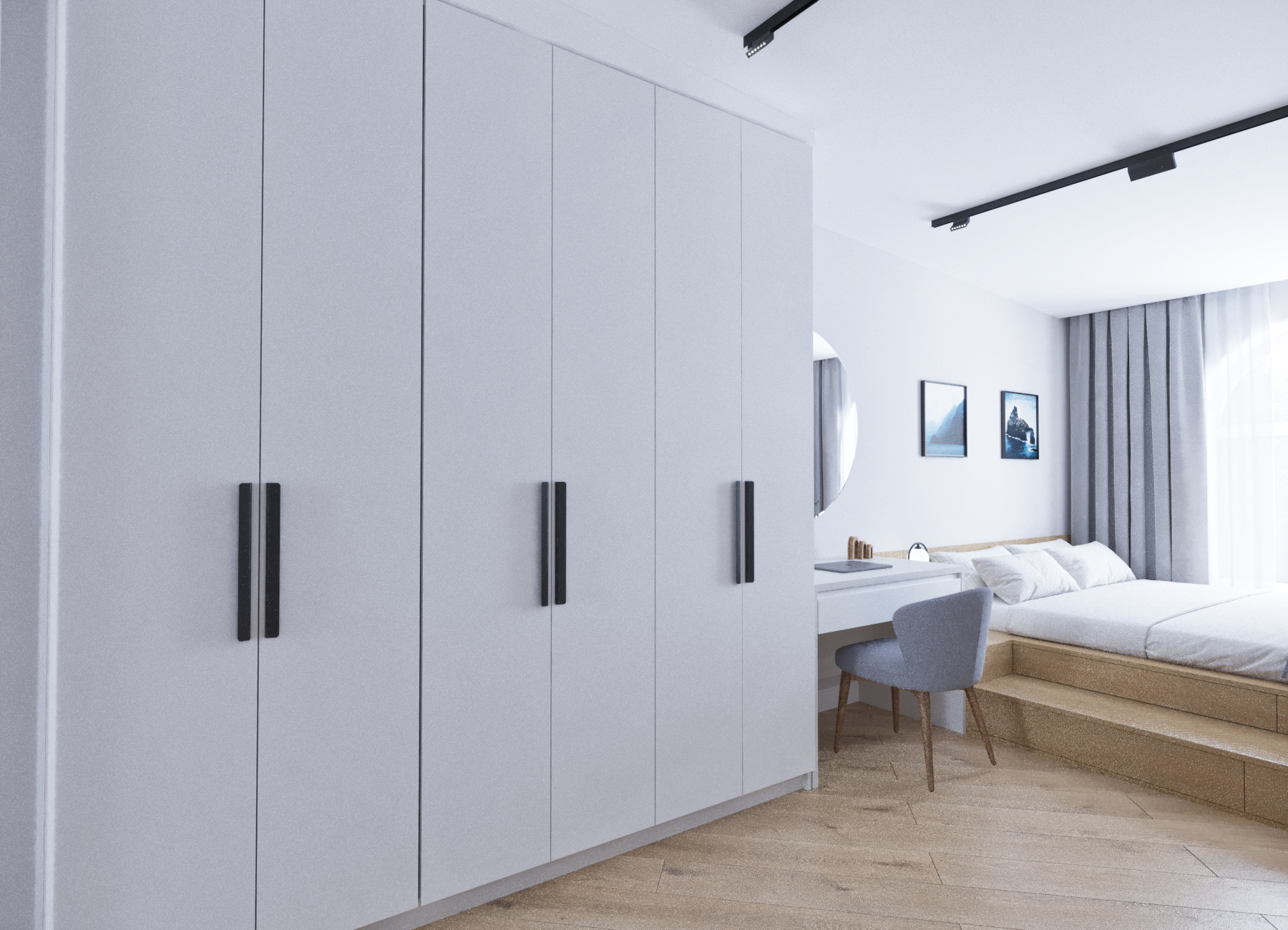 Design apartment with attic 100m2. Tashkent-22