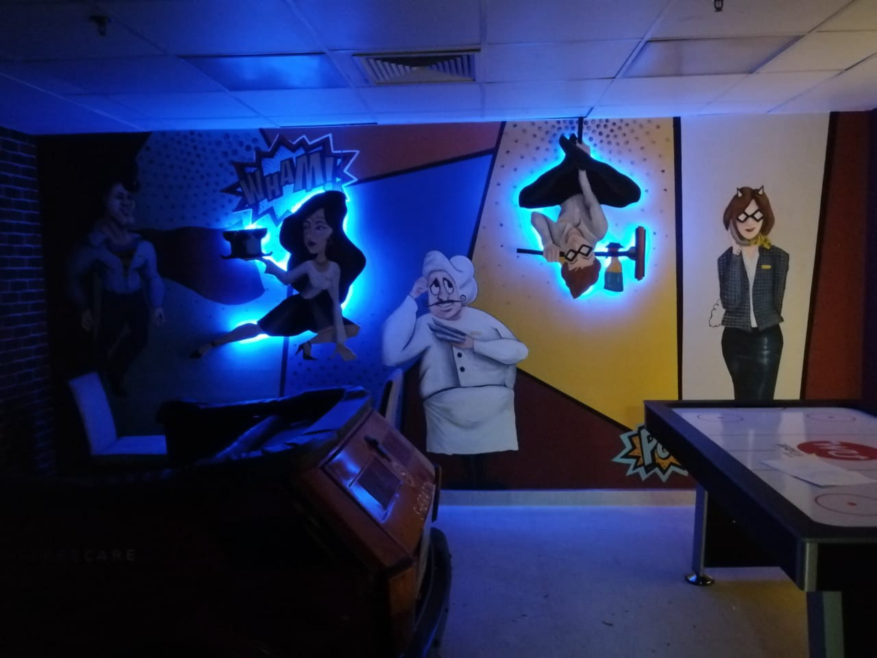 staff's break room Sheraton Cairo Hotel and Casino-16