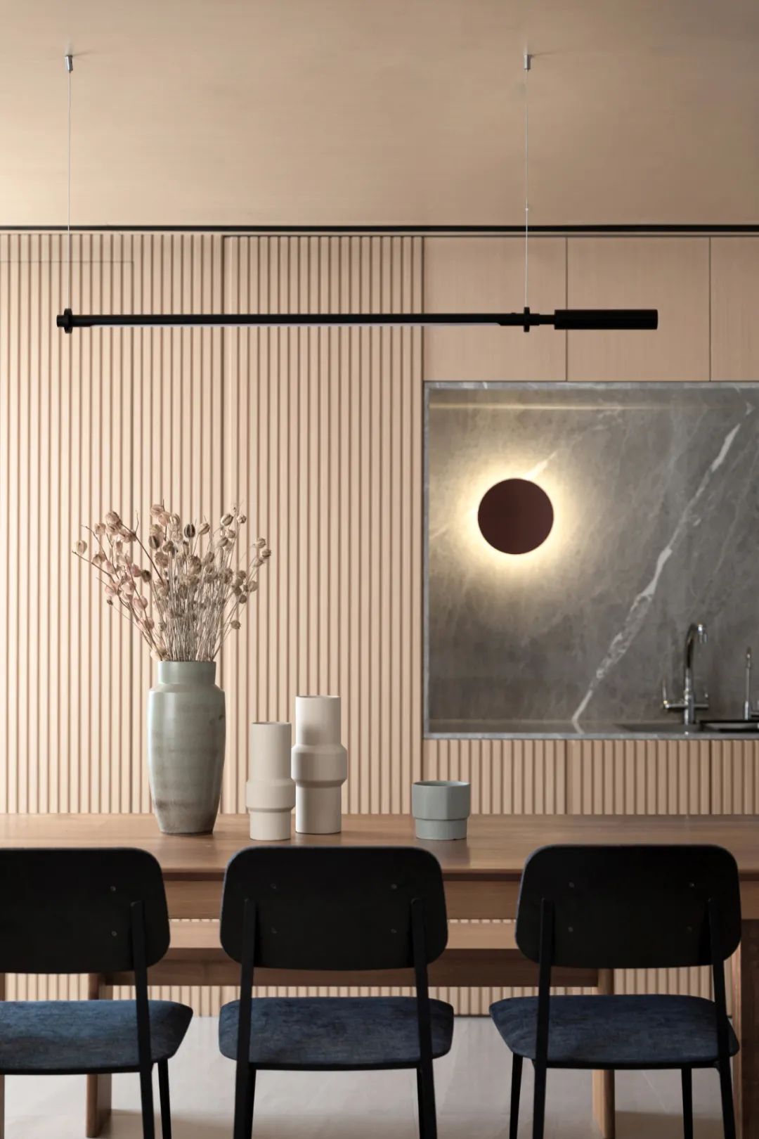 原木、格栅、樟子纸，独特韵律的和风美学 | 菲拉设计-23