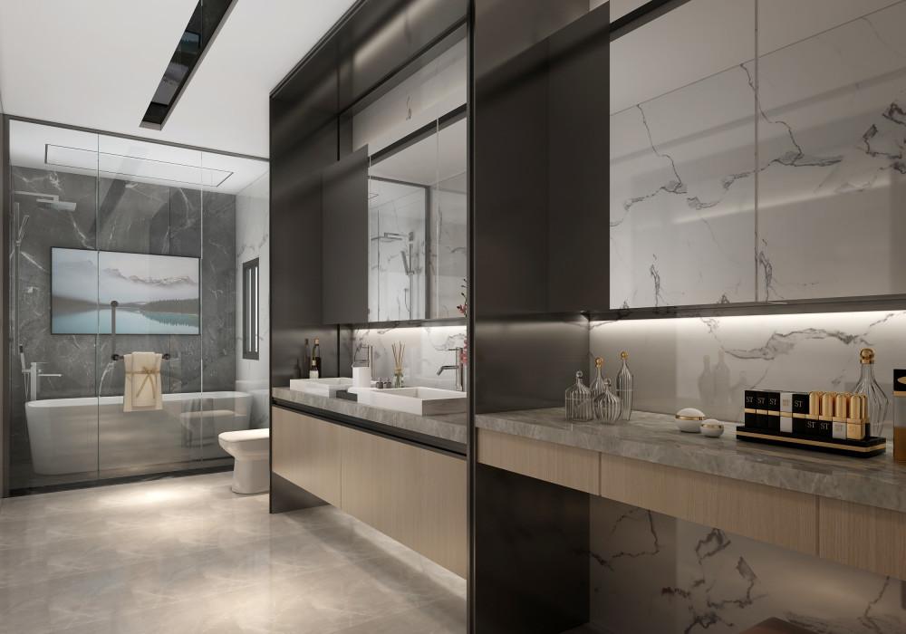 
上饶恒大翡翠华庭-现代构成简奢 -7