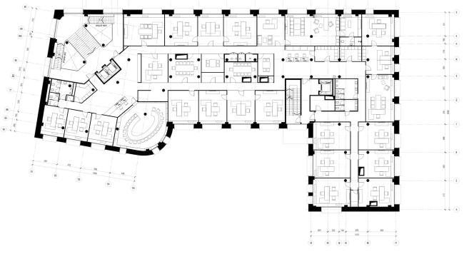 莫斯科新库兹涅茨卡娅街原工厂厨房大楼重建丨俄罗斯莫斯科丨Kleinewelt Architekten-63