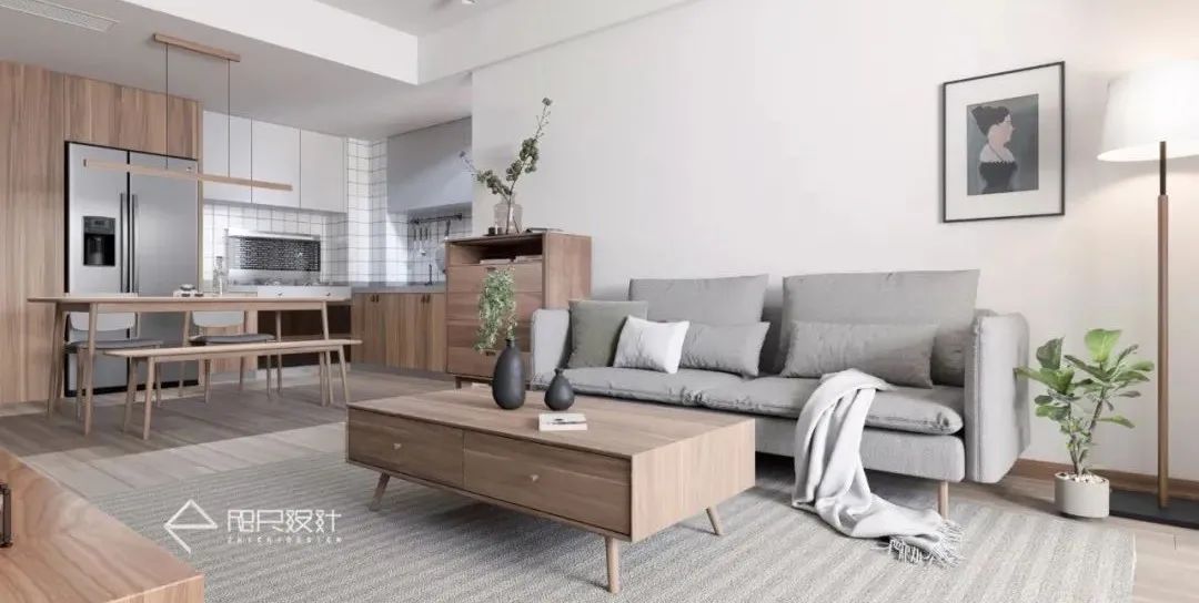 现代简约江景大厦,黑白灰缔造舒适生活-89