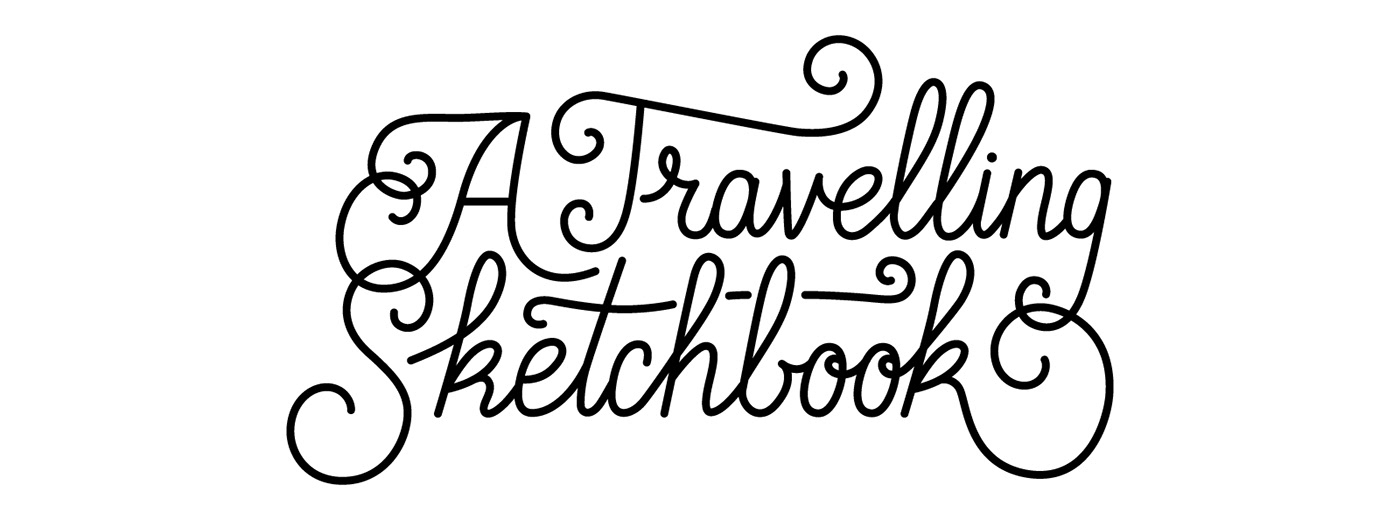 黑白映像 | 西班牙之旅的素描本-0