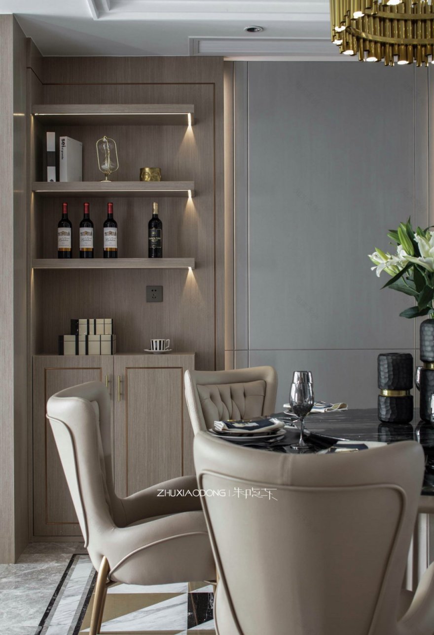 舟山 420㎡别墅 | 轻奢主义的初心落地-35