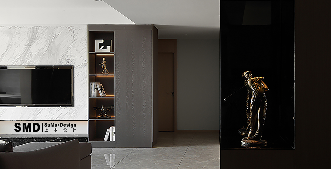 极简鱼骨拼，打造三室一厅品质空间-13